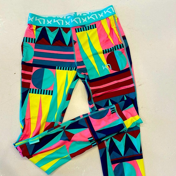 KARITRAA Pants - Ski base layer, KARITRAA, Light, bold colors, size S, never worn